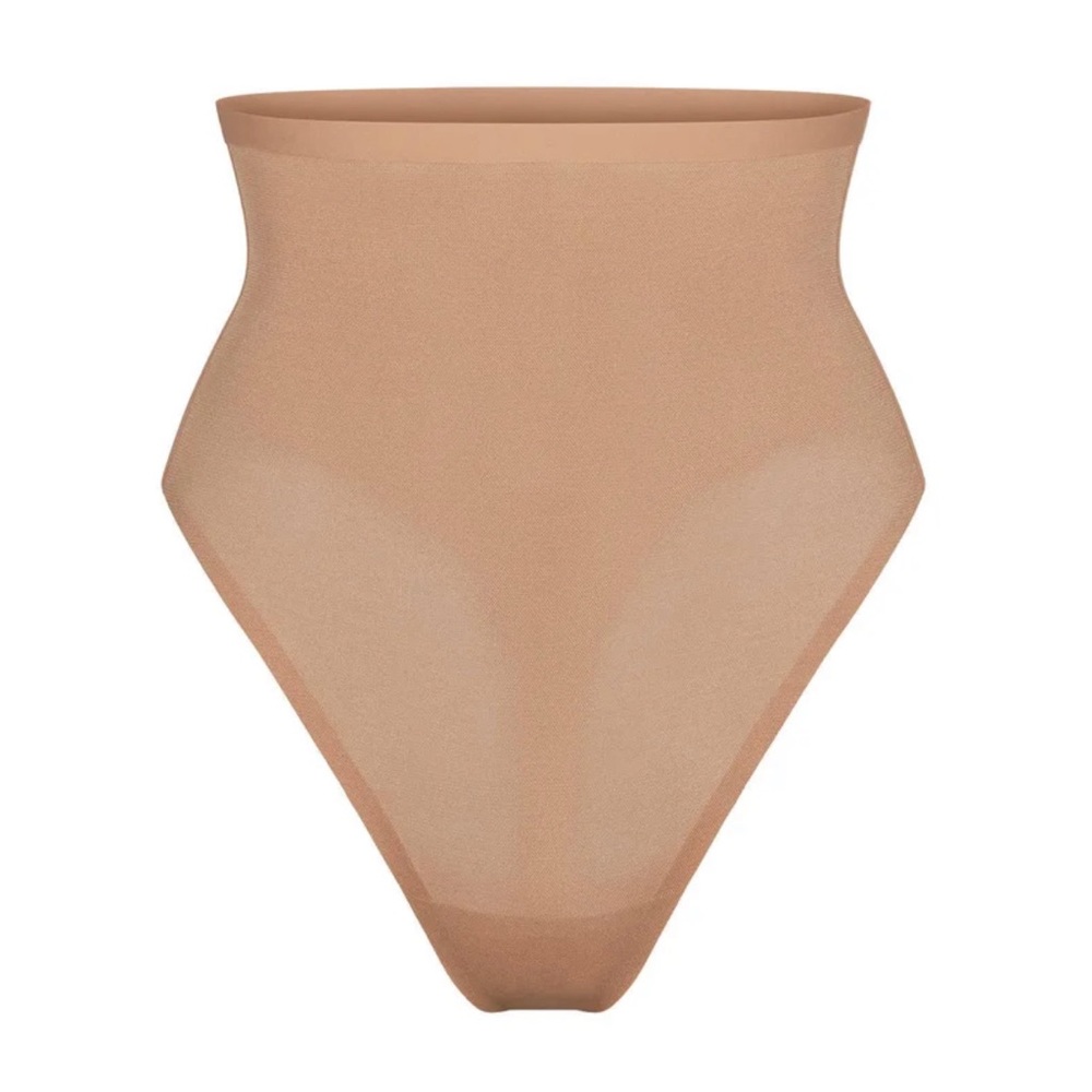 SKIMS High-Waist Shaper Brief in Tan